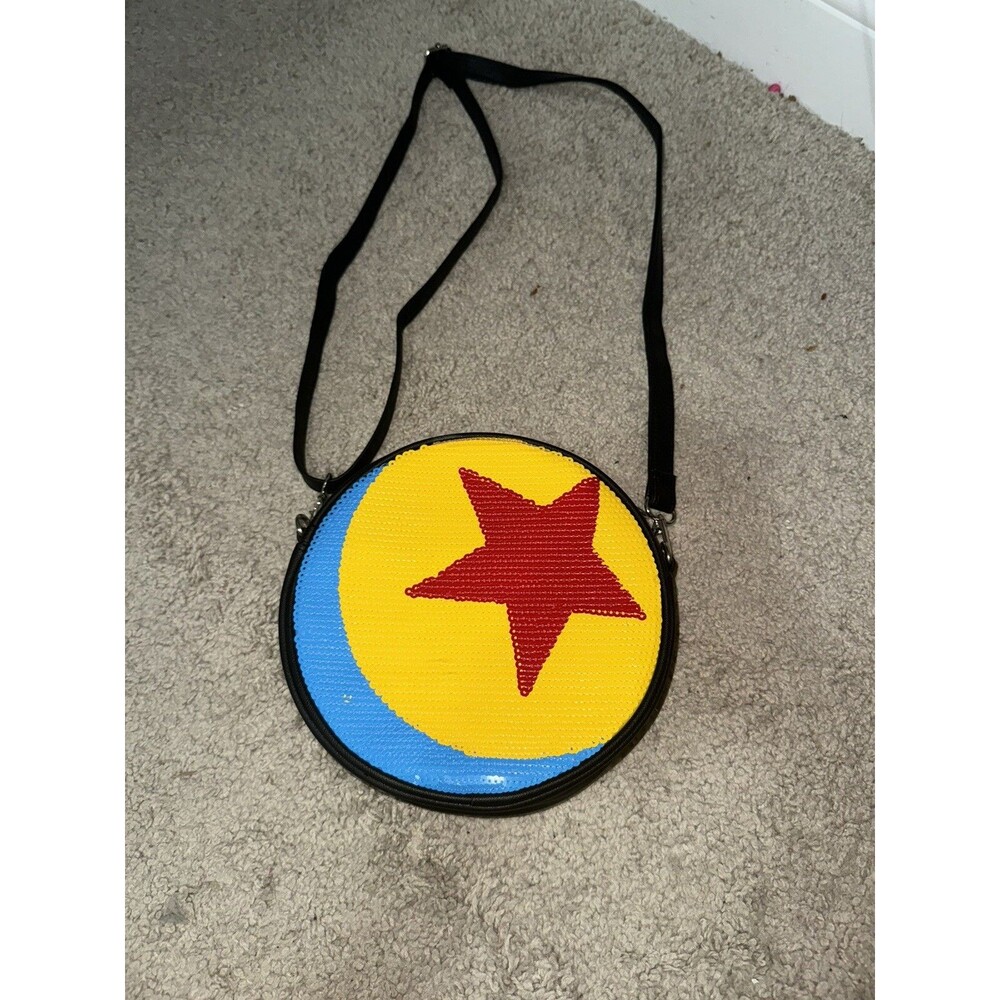 Disney Parks Pixar Luxo Ball Crossbody Sequin Purse Loungefly NEW Land World
